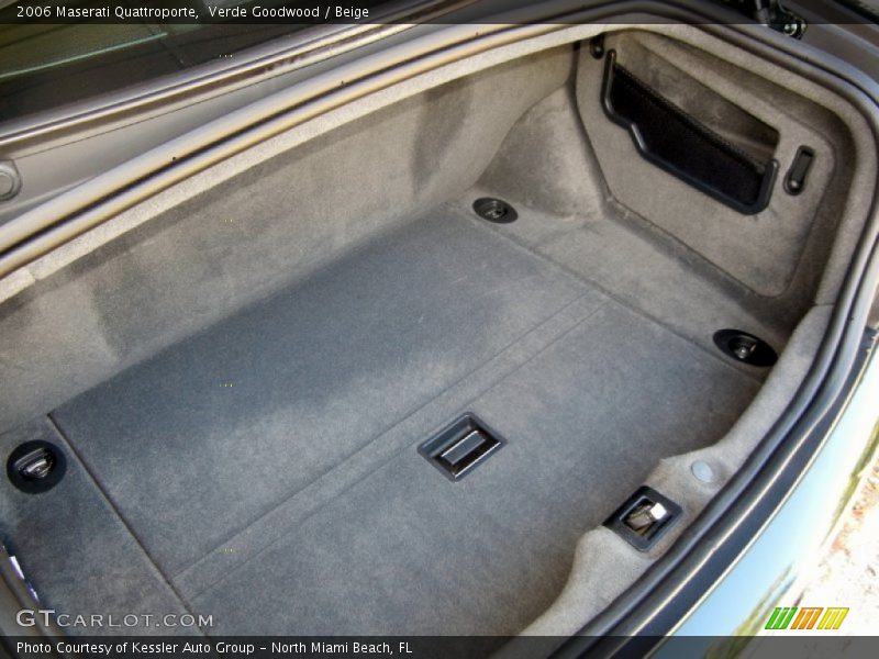  2006 Quattroporte  Trunk