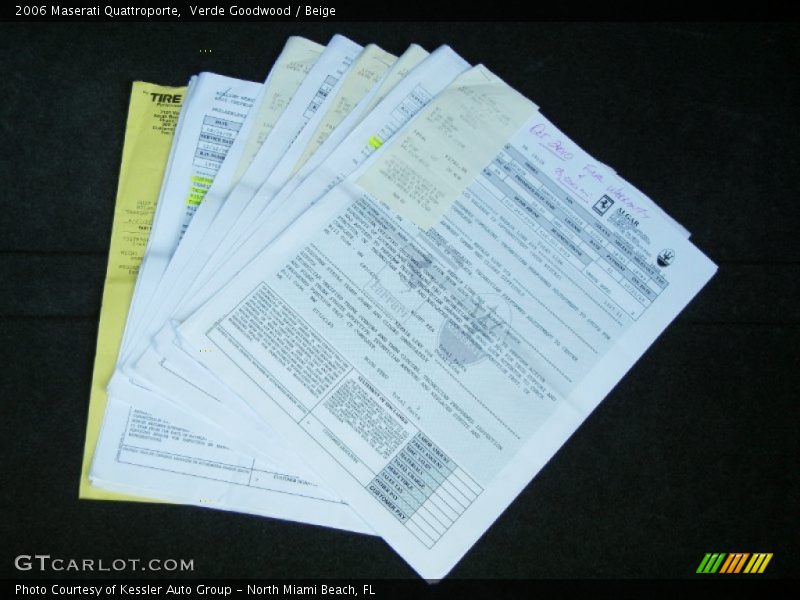 Verde Goodwood / Beige 2006 Maserati Quattroporte