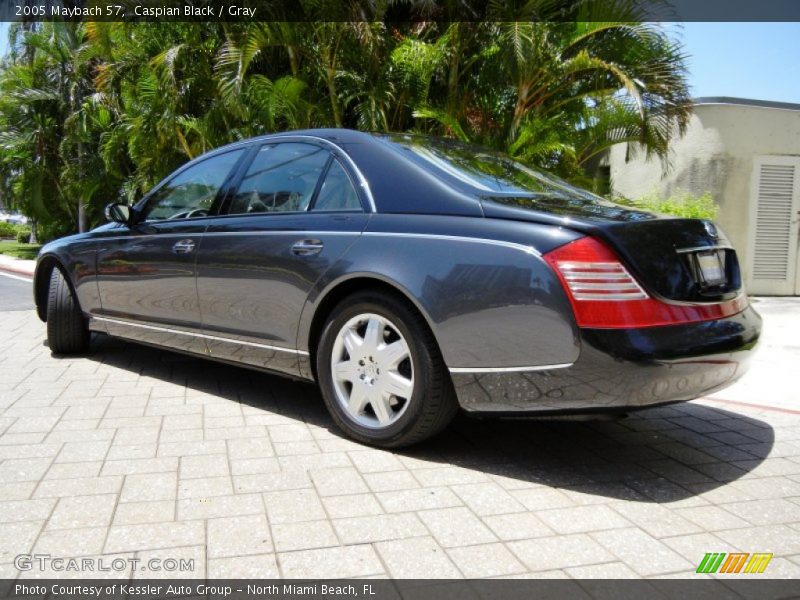 Caspian Black / Gray 2005 Maybach 57