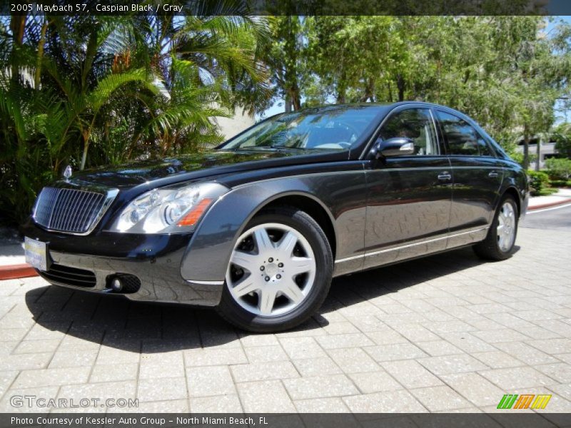 Caspian Black / Gray 2005 Maybach 57