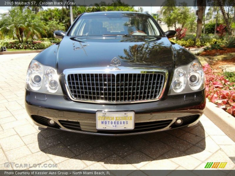 Caspian Black / Gray 2005 Maybach 57