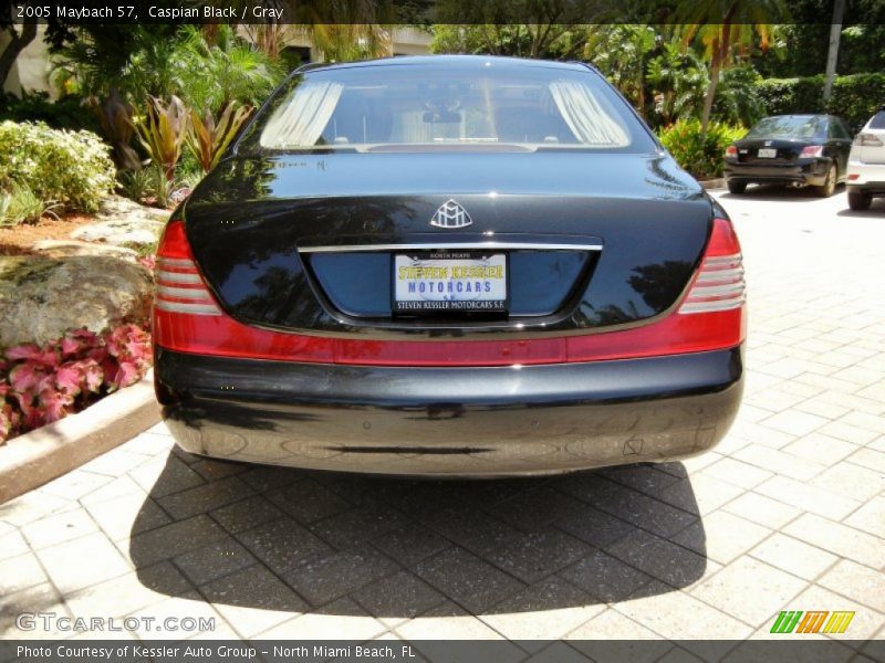 Caspian Black / Gray 2005 Maybach 57