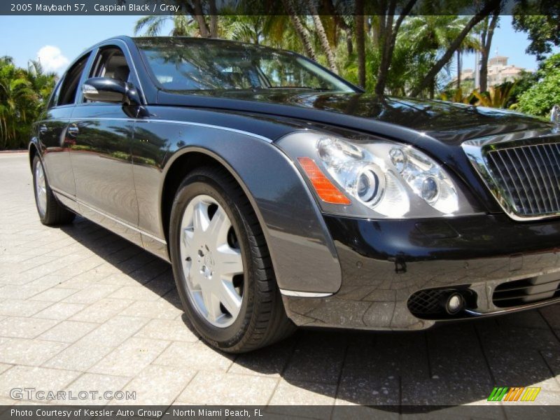 Caspian Black / Gray 2005 Maybach 57