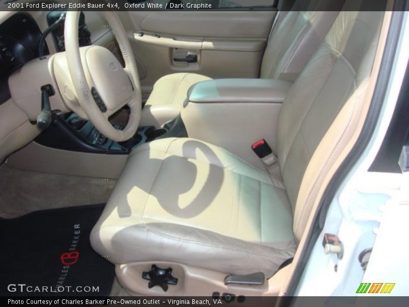 Oxford White / Dark Graphite 2001 Ford Explorer Eddie Bauer 4x4