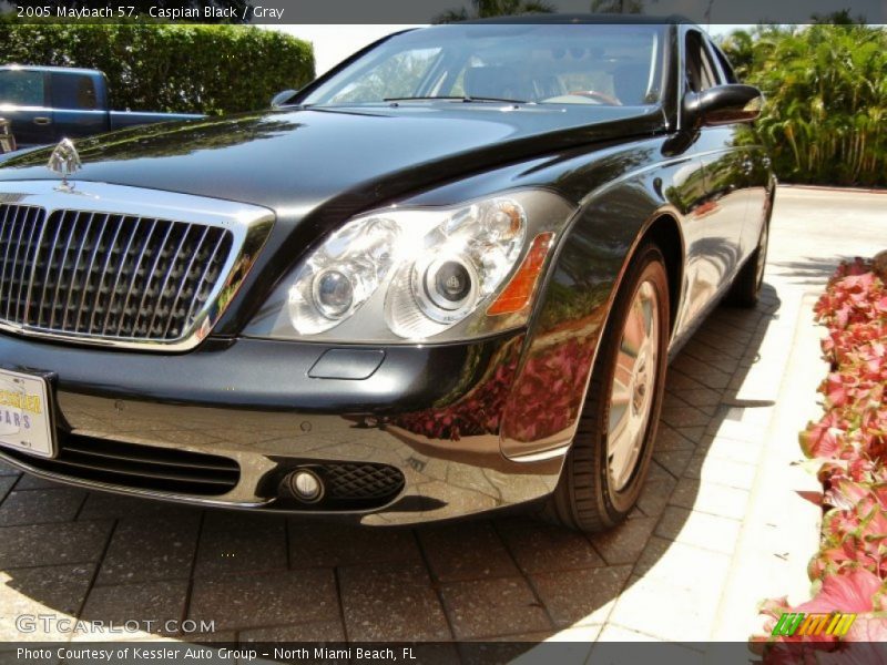 Caspian Black / Gray 2005 Maybach 57