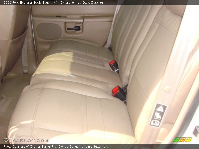 Oxford White / Dark Graphite 2001 Ford Explorer Eddie Bauer 4x4