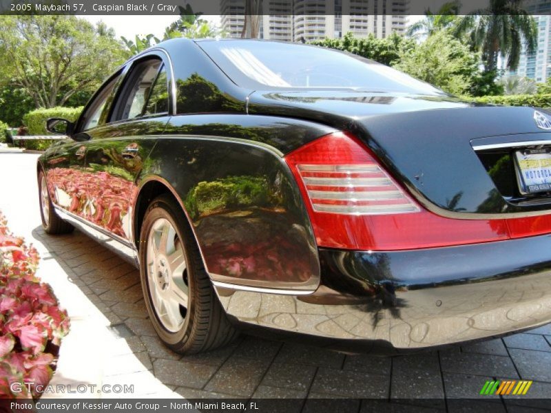 Caspian Black / Gray 2005 Maybach 57