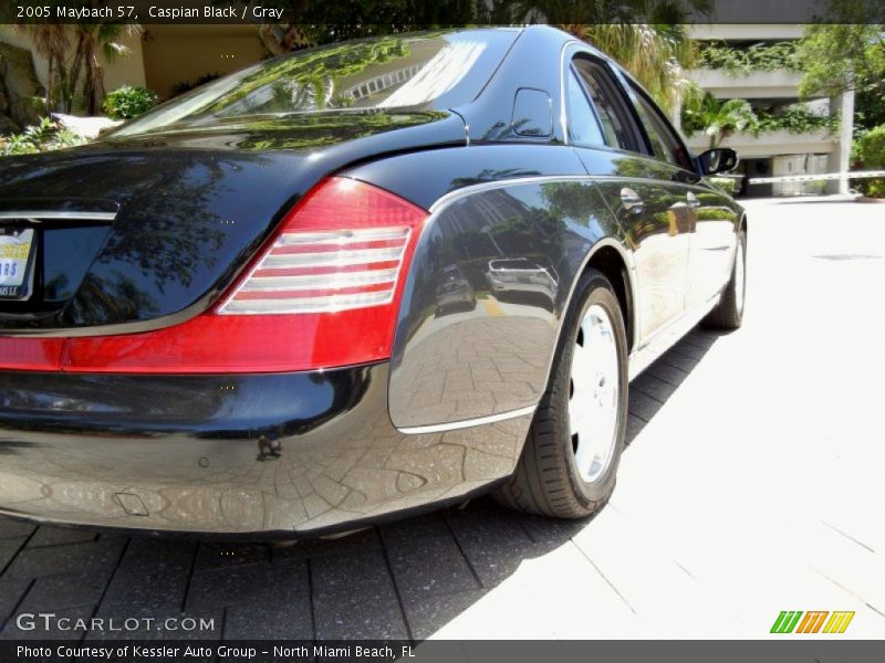 Caspian Black / Gray 2005 Maybach 57