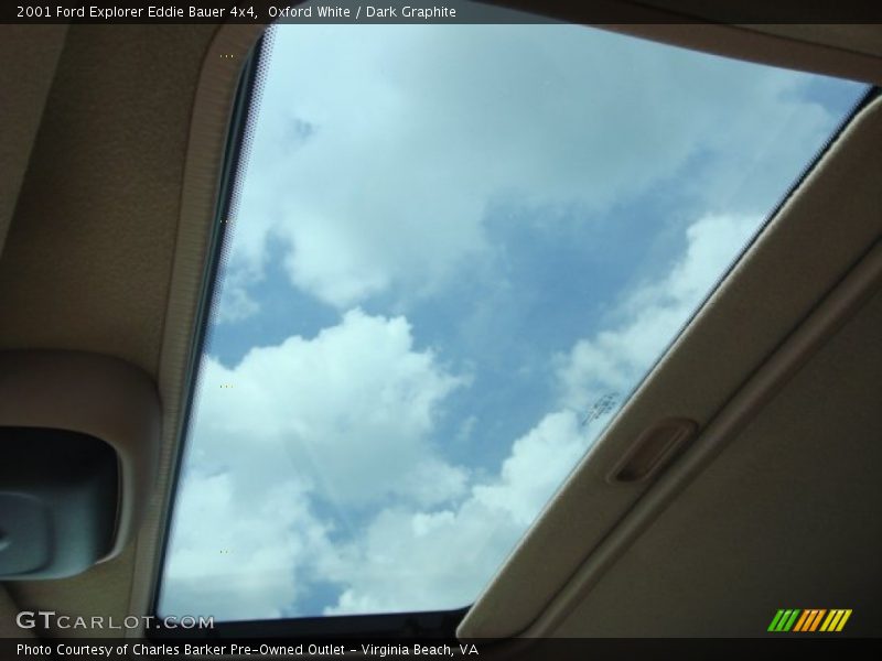 Sunroof of 2001 Explorer Eddie Bauer 4x4