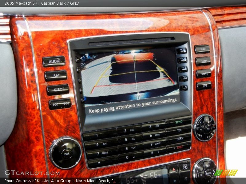 Caspian Black / Gray 2005 Maybach 57