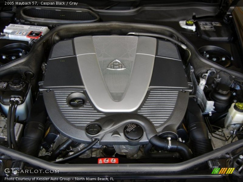 Caspian Black / Gray 2005 Maybach 57