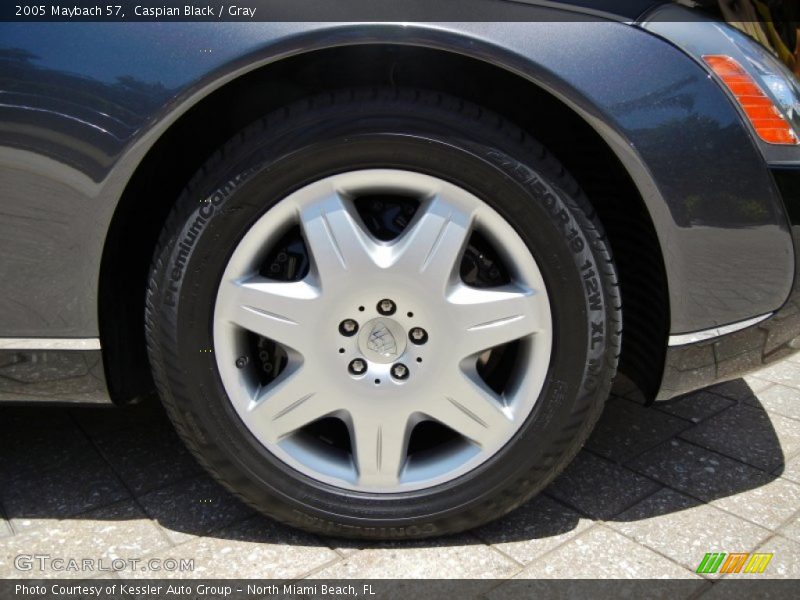 Caspian Black / Gray 2005 Maybach 57