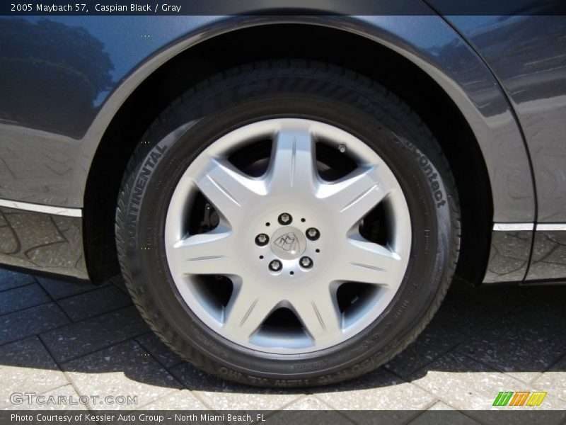Caspian Black / Gray 2005 Maybach 57