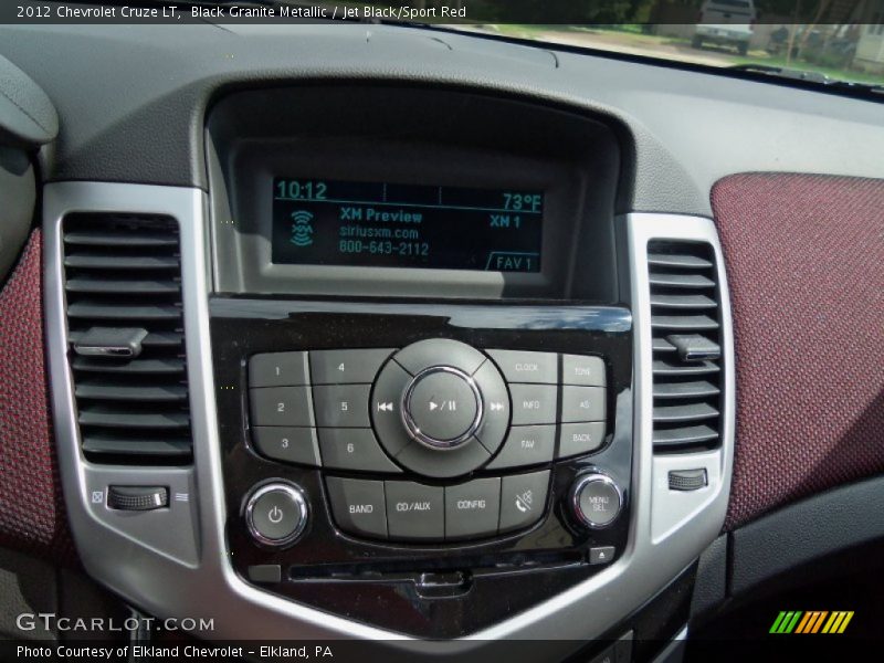 Controls of 2012 Cruze LT