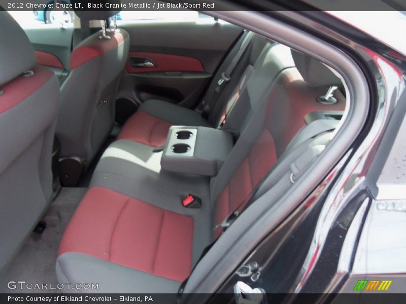 Rear Seat of 2012 Cruze LT