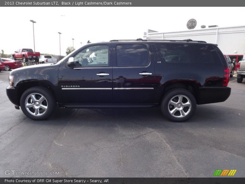 Black / Light Cashmere/Dark Cashmere 2013 Chevrolet Suburban LTZ