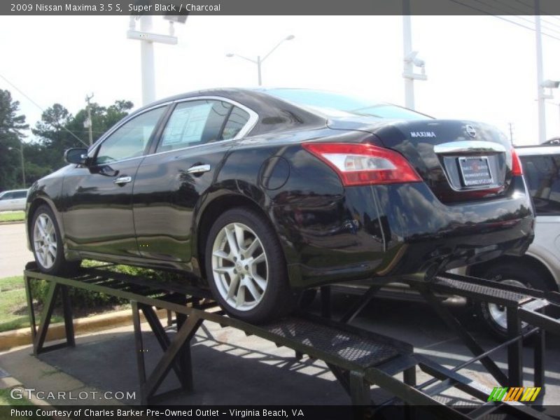 Super Black / Charcoal 2009 Nissan Maxima 3.5 S