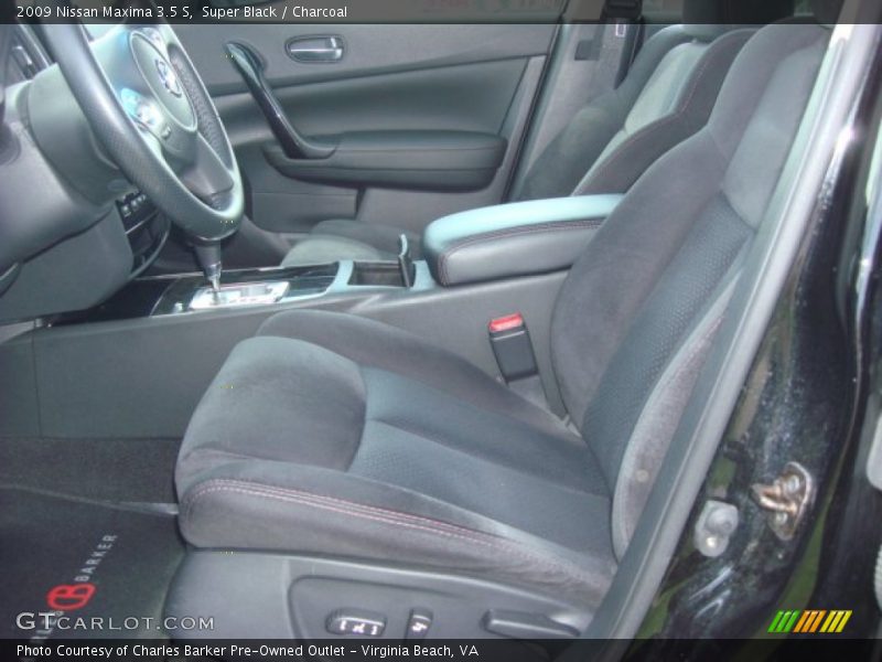 Super Black / Charcoal 2009 Nissan Maxima 3.5 S