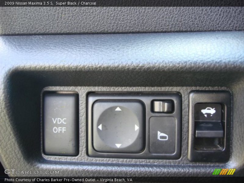 Super Black / Charcoal 2009 Nissan Maxima 3.5 S