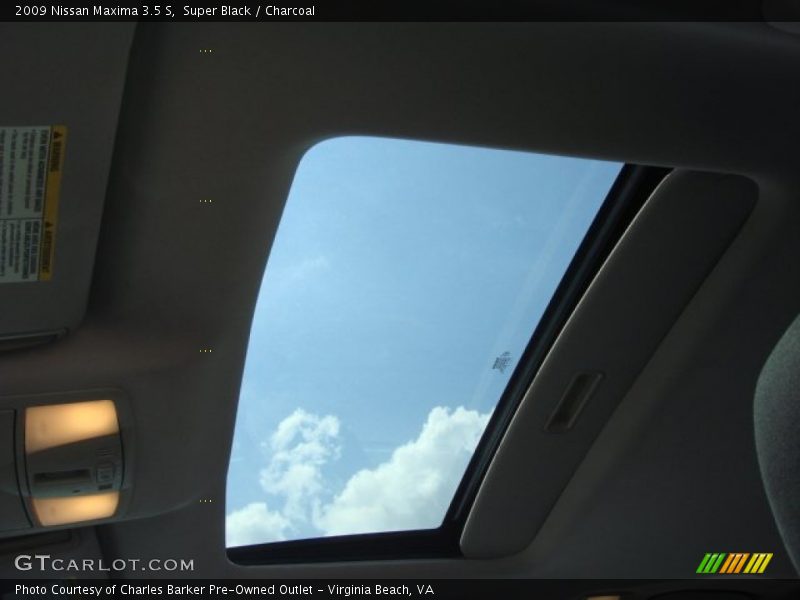 Super Black / Charcoal 2009 Nissan Maxima 3.5 S