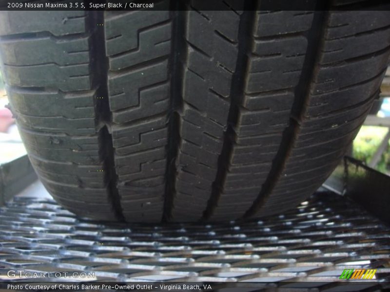 Super Black / Charcoal 2009 Nissan Maxima 3.5 S