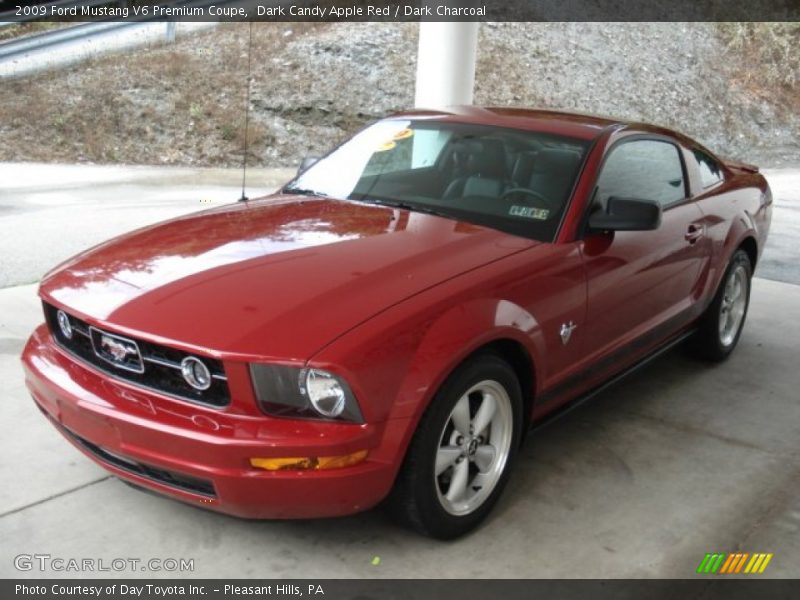 Dark Candy Apple Red / Dark Charcoal 2009 Ford Mustang V6 Premium Coupe
