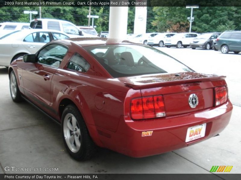 Dark Candy Apple Red / Dark Charcoal 2009 Ford Mustang V6 Premium Coupe