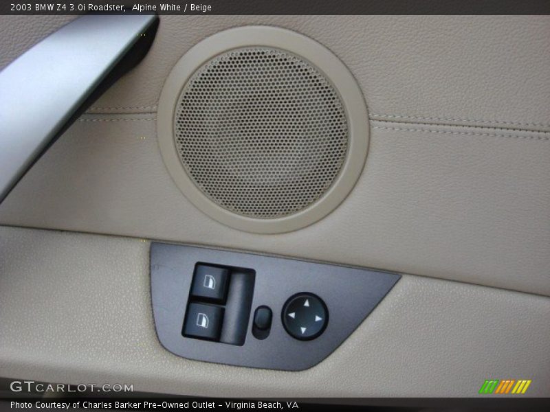 Controls of 2003 Z4 3.0i Roadster