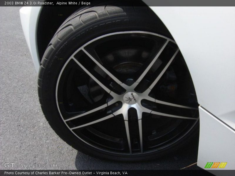 Custom Wheels of 2003 Z4 3.0i Roadster