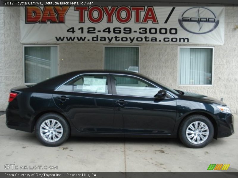Attitude Black Metallic / Ash 2012 Toyota Camry L
