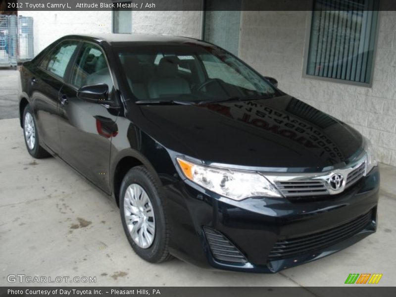 Attitude Black Metallic / Ash 2012 Toyota Camry L