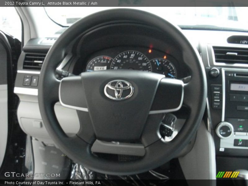 Attitude Black Metallic / Ash 2012 Toyota Camry L