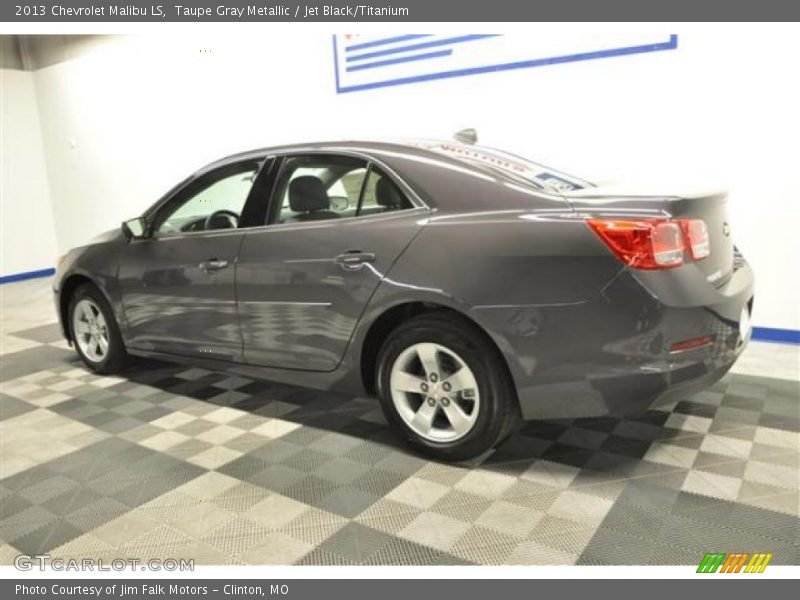 Taupe Gray Metallic / Jet Black/Titanium 2013 Chevrolet Malibu LS