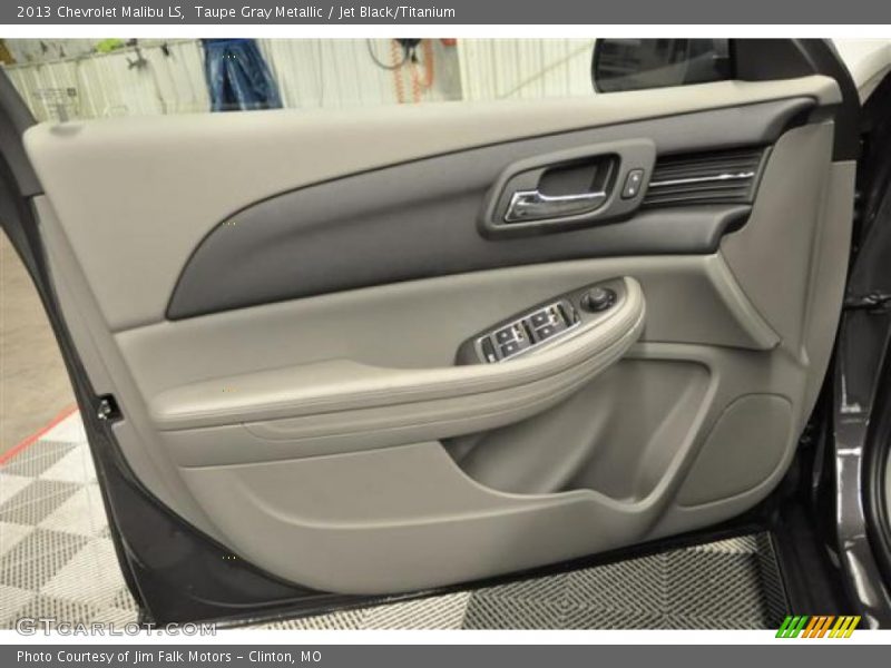 Taupe Gray Metallic / Jet Black/Titanium 2013 Chevrolet Malibu LS