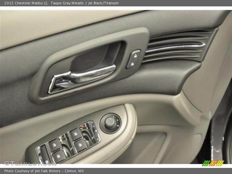 Taupe Gray Metallic / Jet Black/Titanium 2013 Chevrolet Malibu LS
