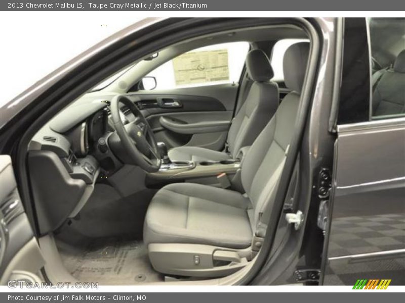 Taupe Gray Metallic / Jet Black/Titanium 2013 Chevrolet Malibu LS