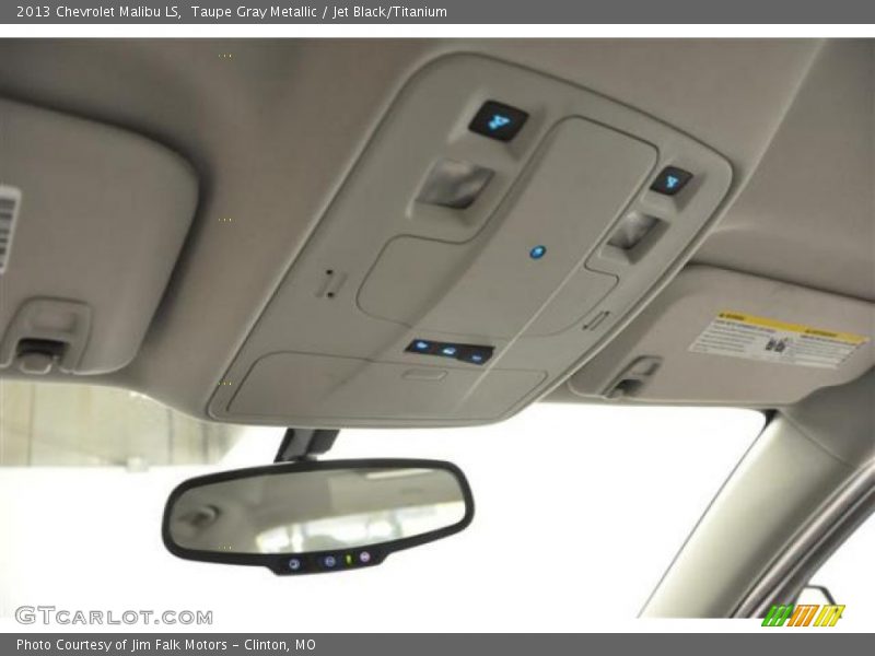 Taupe Gray Metallic / Jet Black/Titanium 2013 Chevrolet Malibu LS