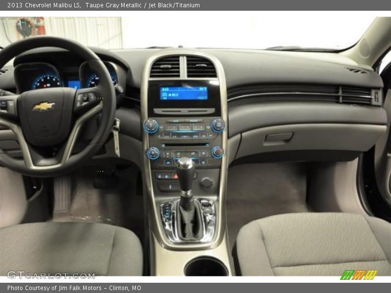Taupe Gray Metallic / Jet Black/Titanium 2013 Chevrolet Malibu LS