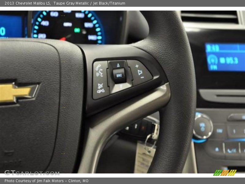 Taupe Gray Metallic / Jet Black/Titanium 2013 Chevrolet Malibu LS