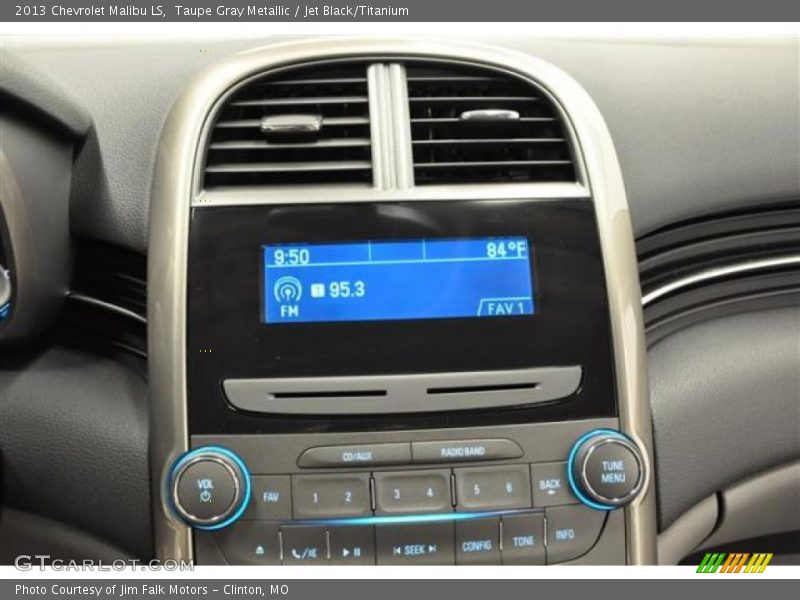 Taupe Gray Metallic / Jet Black/Titanium 2013 Chevrolet Malibu LS