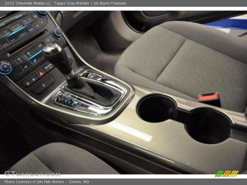 Taupe Gray Metallic / Jet Black/Titanium 2013 Chevrolet Malibu LS