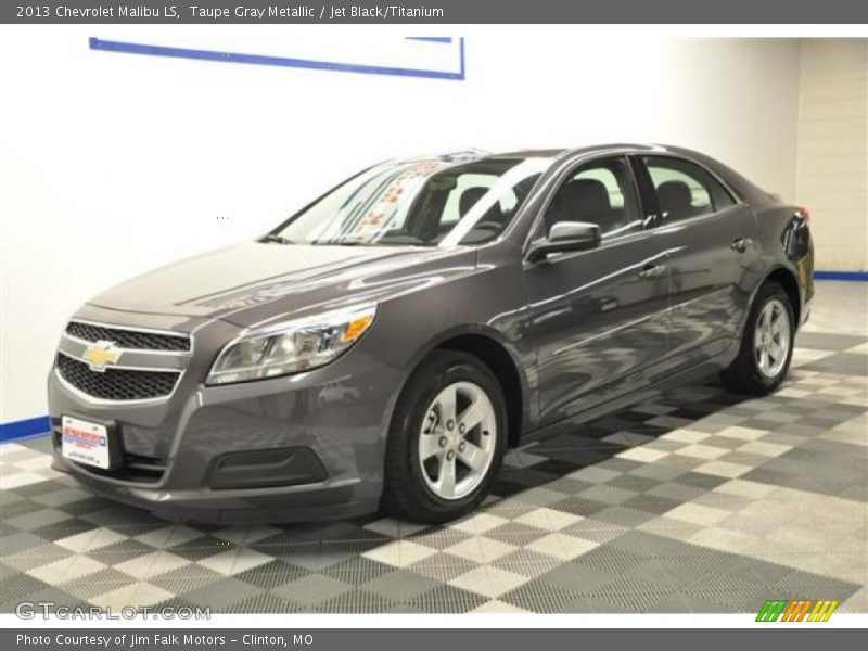 Taupe Gray Metallic / Jet Black/Titanium 2013 Chevrolet Malibu LS