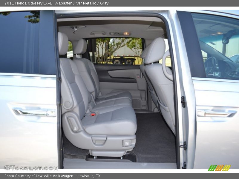 Alabaster Silver Metallic / Gray 2011 Honda Odyssey EX-L