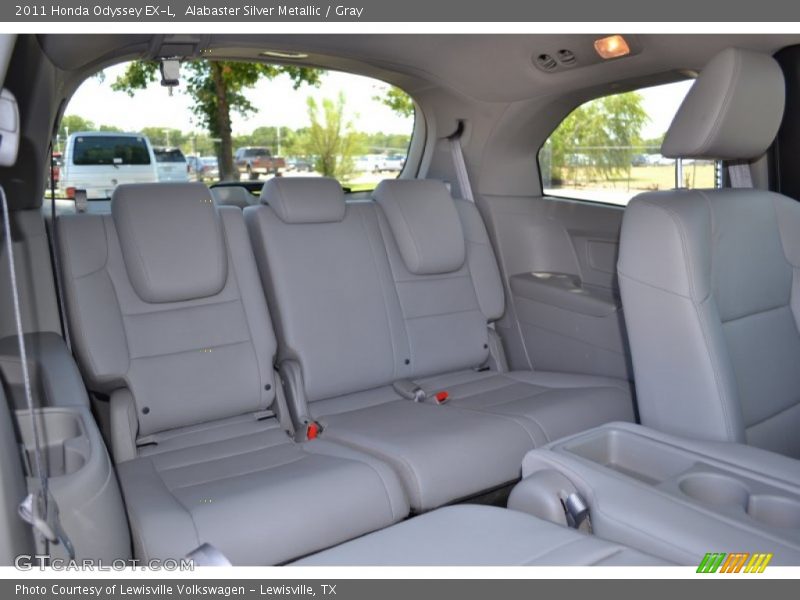 Alabaster Silver Metallic / Gray 2011 Honda Odyssey EX-L