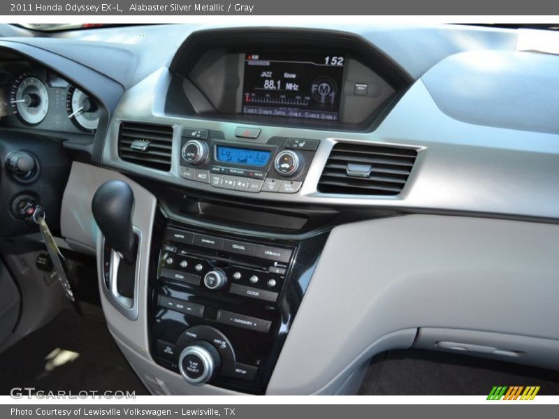 Alabaster Silver Metallic / Gray 2011 Honda Odyssey EX-L