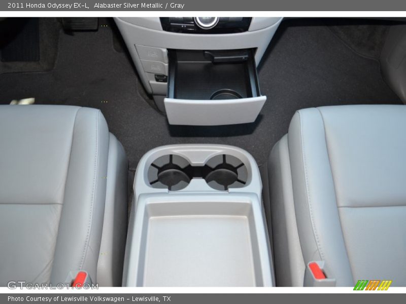 Alabaster Silver Metallic / Gray 2011 Honda Odyssey EX-L