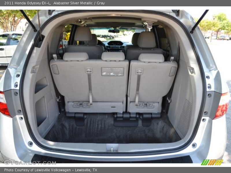 Alabaster Silver Metallic / Gray 2011 Honda Odyssey EX-L