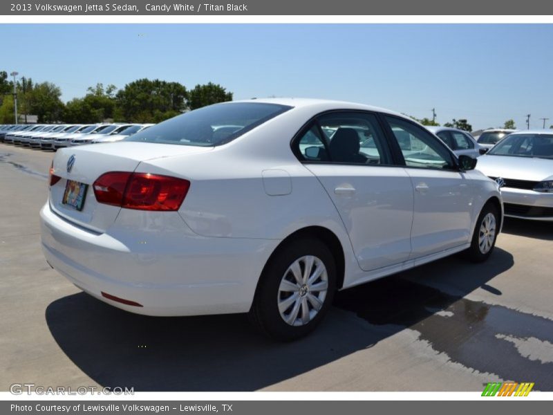 Candy White / Titan Black 2013 Volkswagen Jetta S Sedan