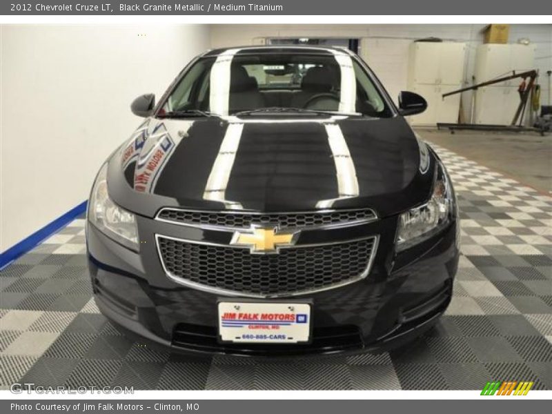 Black Granite Metallic / Medium Titanium 2012 Chevrolet Cruze LT