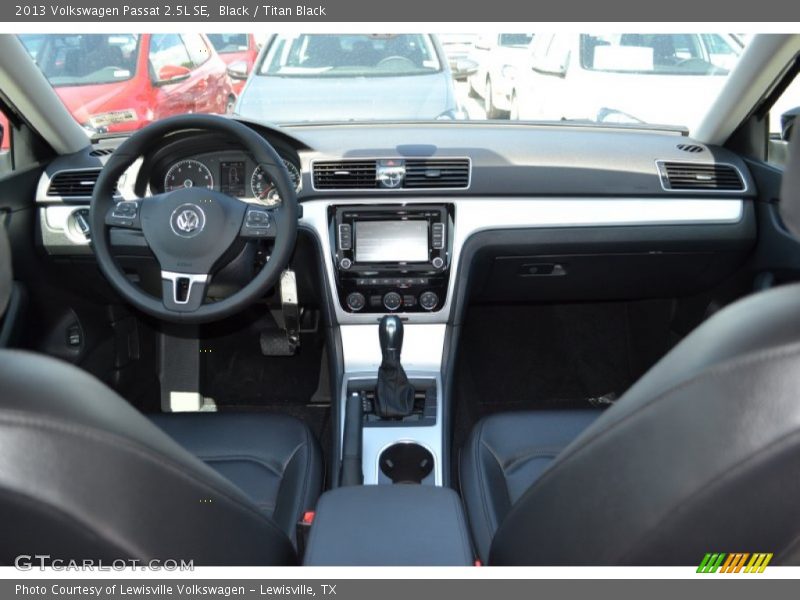Black / Titan Black 2013 Volkswagen Passat 2.5L SE